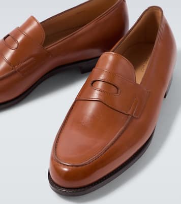 Lopez leather penny loafers | John Lobb