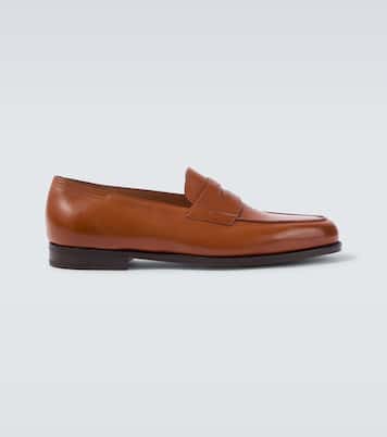 Lopez leather penny loafers | John Lobb