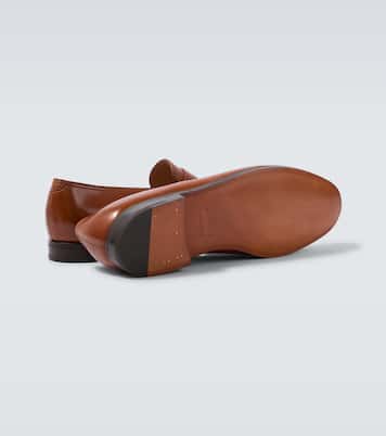 Lopez leather penny loafers | John Lobb