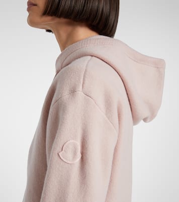 Kapuzenjacke aus Wolle und Kaschmir | Moncler