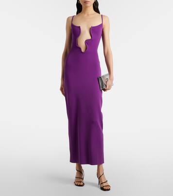 Robe midi Salacia à ornements | Christopher Esber