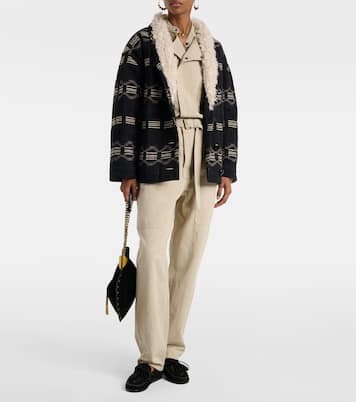 Wattierte Jacke Qayla aus Jacquard  | Marant Etoile