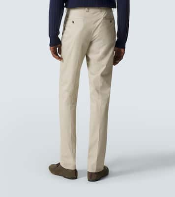 Pantalon chino en coton mélangé | Lardini