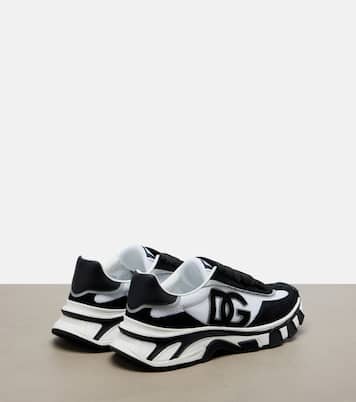 DG Country Road suede-trimmed sneakers | Dolce&Gabbana