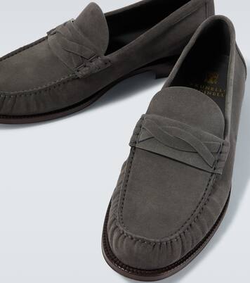 Mocassini in suede | Brunello Cucinelli