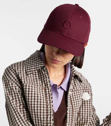 Cappello da baseball in canvas di cotone | Moncler