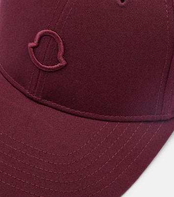 Cappello da baseball in canvas di cotone | Moncler