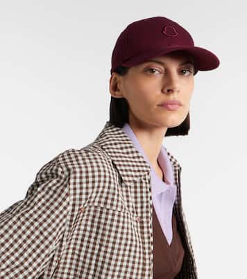 Cappello da baseball in canvas di cotone | Moncler