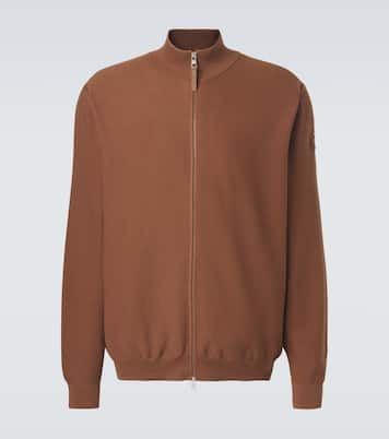 Cotton zip-up sweater | Moncler