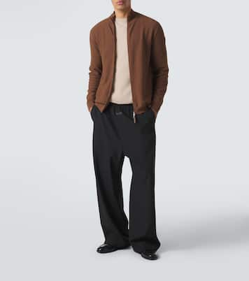 Cotton zip-up sweater | Moncler