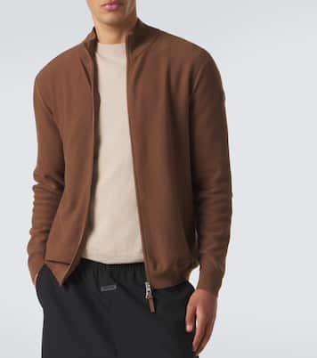 Cotton zip-up sweater | Moncler