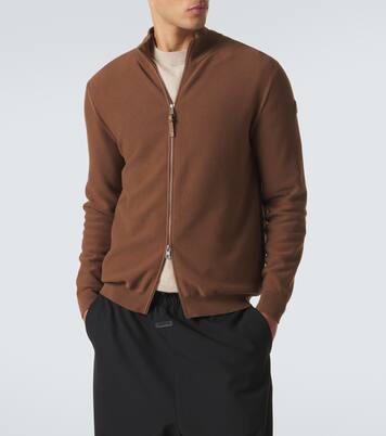 Cotton zip-up sweater | Moncler