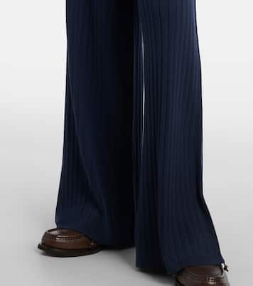 Weite Hose aus Wolle und Kaschmir | Brunello Cucinelli