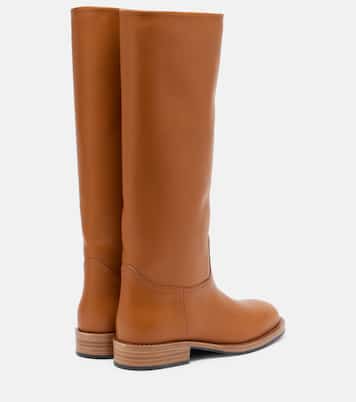 Pablo Walk leather knee-high boots | Loro Piana