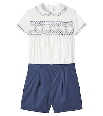 Set aus Top und Shorts aus Baumwolle | Pepa London
