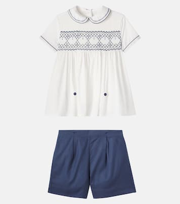 Set aus Top und Shorts aus Baumwolle | Pepa London