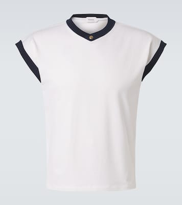 Medusa cotton-blend jersey T-shirt | Versace