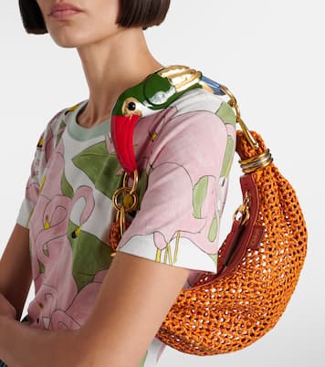 Bracelet Small leather top-handle bag | Chloé