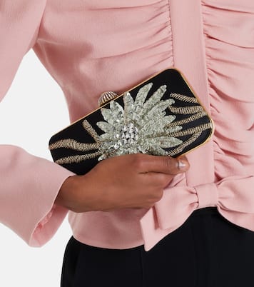 Carry Secrets embellished clutch | Valentino Garavani