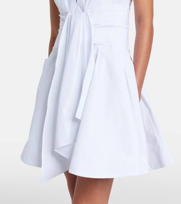 Cotton poplin shirt dress | Balmain