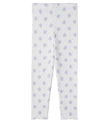 Legging Anandou en coton mélangé à fleurs | Louise Misha