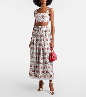 Tati皮革草编坡跟鞋 | Aquazzura