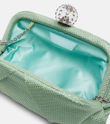 Tequila embellished clutch | Aquazzura