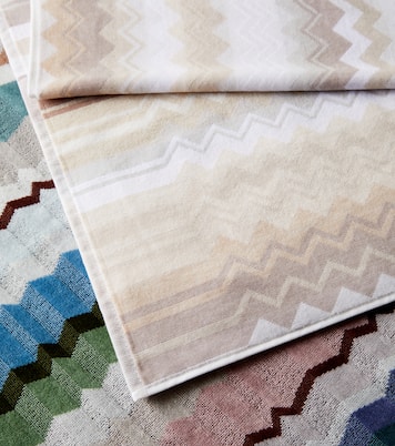 Giacomo set of 2 cotton terry towels | Missoni