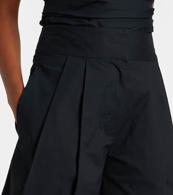 White Label Clio cotton-blend Bermuda shorts | Proenza Schouler