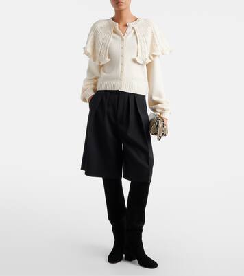 Suede knee-high boots | Gianvito Rossi