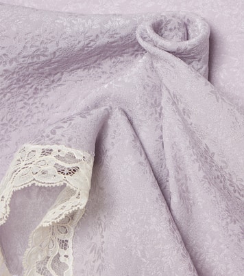 Printed silk jacquard scarf | Chloé