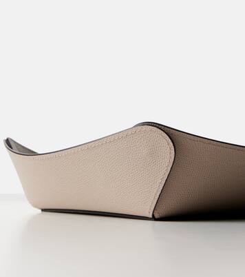 Vide-poches Safran Medium en cuir | Giobagnara