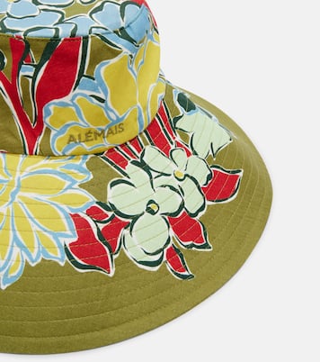 Solstice floral cotton sun hat | Alémais
