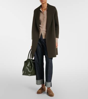 Virgin wool wrap coat | 'S Max Mara