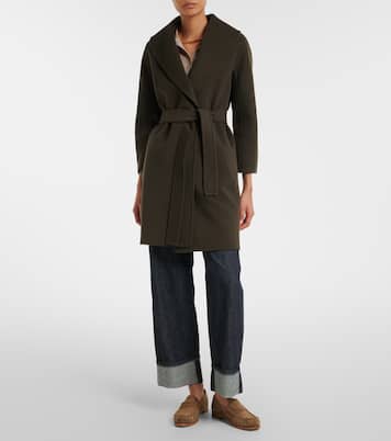 Virgin wool wrap coat | 'S Max Mara