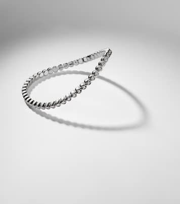 Stretchy 18kt white gold bracelet with diamonds | Bucherer Fine Jewellery
