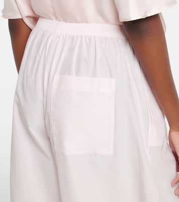 Almaya cotton and silk balloon pants | Loulou de Saison