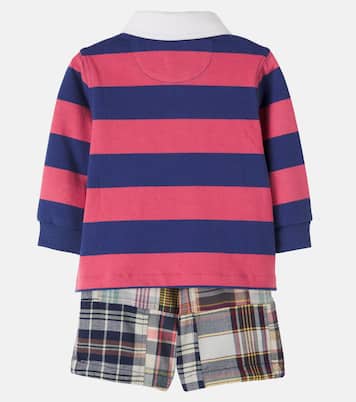 Baby cotton polo shirt and shorts set | Polo Ralph Lauren Kids
