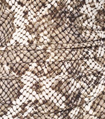 Robe Bill imprimée | Norma Kamali