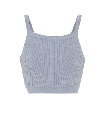 Ribbed-knit crop top | Live The Process