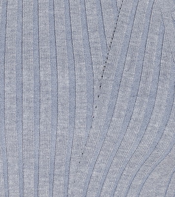 Ribbed-knit crop top | Live The Process