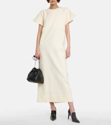 Maxikleid aus Crêpe | Jil Sander