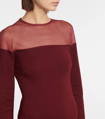 Midikleid aus Kaschmir und Seide | Tom Ford