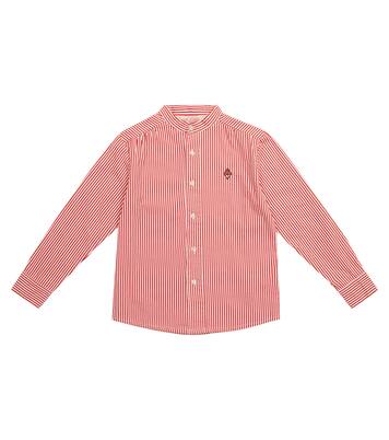 Scorpion pinstriped cotton shirt | The Animals Observatory