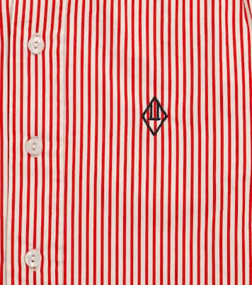 Scorpion pinstriped cotton shirt | The Animals Observatory