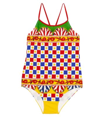 Printed swimsuit | Dolce&Gabbana Kids