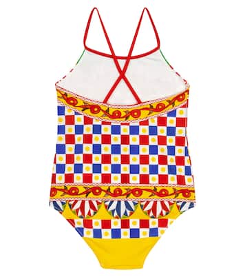 Printed swimsuit | Dolce&Gabbana Kids