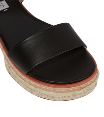 Espadrille-Sandalen Ryka aus Leder | Gabriela Hearst
