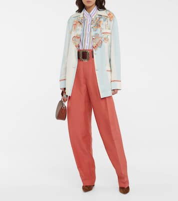 Pantalon en lin et soie | Etro