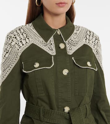 Jacke Vanna aus Baumwolle | Veronica Beard